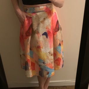 Lovely floral H&M circle skirt